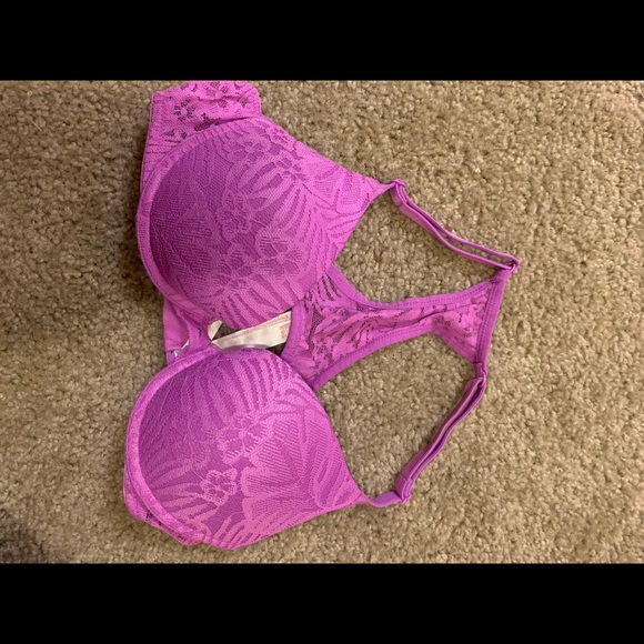 Lavender color Victoria secret pink bra 34A